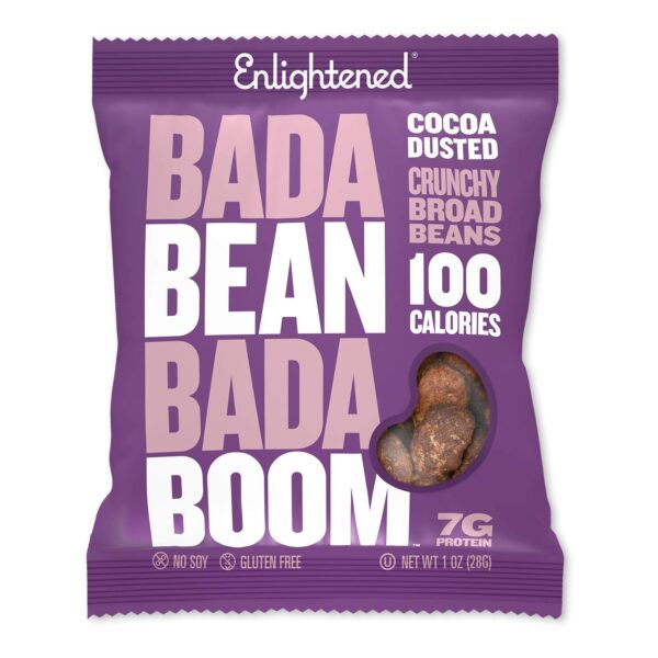 Enlightened Bada Bean Bada Boom, Crunchy Roasted Broad Fava Bean Snacks
