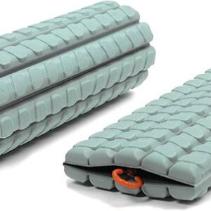 Brazyn Morph Foam Back Roller - Collapsible Travel Foam Roller for Back Pain Relief, Workout Muscle Recovery, Back Massager, Deep Tissue Leg Massage, Back Cracker, Stretcher. Small, Portable