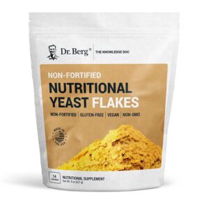 Dr. Berg's Premium Nutritional Yeast Flakes with B Vitamins