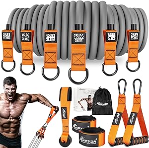 image042.jpg Resistance Bands, 300lbs 360lbs Heavy Exercise Bands with Handles, Fitness Bands for Working Out, Workout Bands for Men, Weight Bands Set for Muscle Training, Strength, Slim, Yoga, Home Gym Equipment