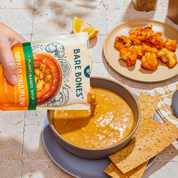 Bare Bones Ready-to-Eat Plant Based Soup, Non-GMO, Certified Vegan & Gluten Free