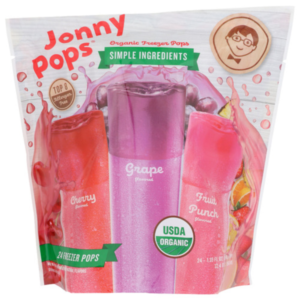 Jonny Pops Organic Freezer Pops