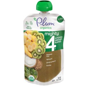 Plum Organics Baby Food Pouch Mighty 4