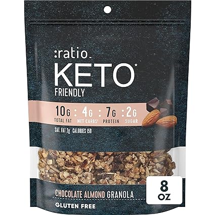 :ratio Keto Friendly Granola Cereal