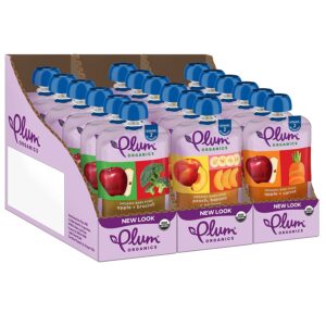 Plum Organics Baby Food Pouch Stage 2