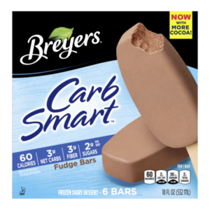 Breyers Frozen Dairy Dessert Fudge Bars