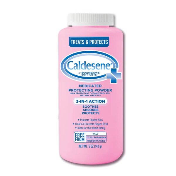 Caldesene Medicated Protecting Powder, Cornstarch & Zinc Oxide, Talc Free