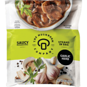 Saucy Mushrooms Garlic Herb Mushrooms Steamed Bag