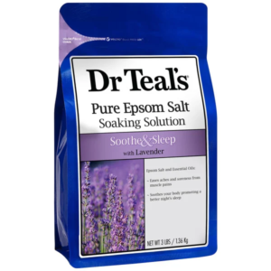 Dr Teal’s Pure Epsom Salt Soak, Soothe & Sleep Bath Blend