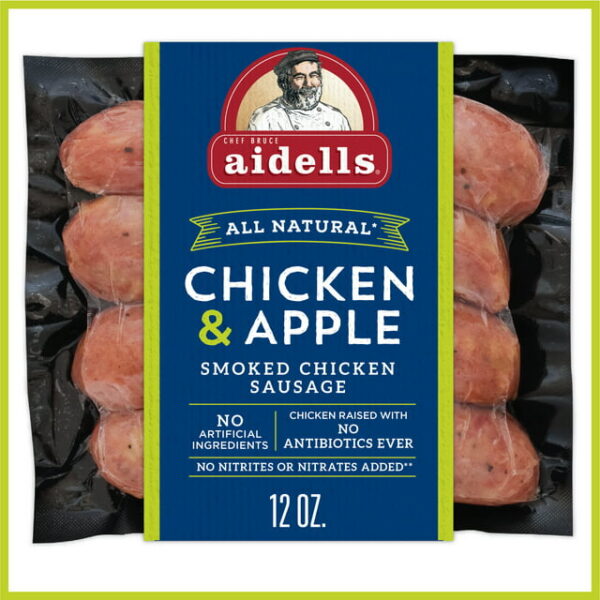 Aidells Chicken & Apple Smoked Chicken Sausage Links