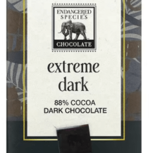 Endangered Species Chocolate, Extreme Dark Chocolate, 88% Cocoa, 3 oz (85 g)