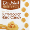 Dr. John's Healthy Sweets, Butterscotch Hard Candy, + Fiber, Sugar Free, 3.85 oz (109 g)