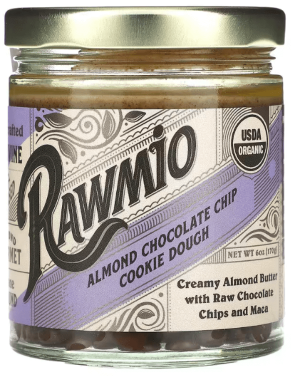 Rawmio, Almond Chocolate Chip Cookie Dough, 6 oz (170 g)