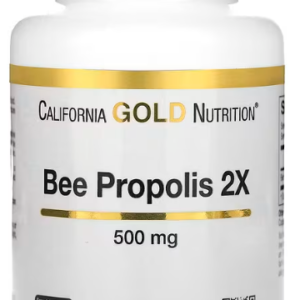 California Gold Nutrition, Bee Propolis 2X, Concentrated Extract, 500 mg, 90 Veggie Caps