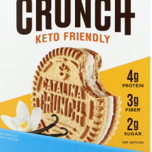 image069 Catalina Crunch, Keto Friendly Sandwich Cookies, Chocolate Vanilla, 16 Cookies, 6.8 oz