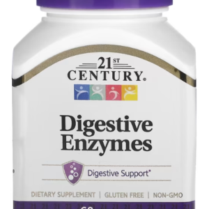 image078 21st Century, Digestive Enzymes, 60 Capsules