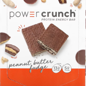 BNRG, Power Crunch Protein Energy Bar, Peanut Butter Fudge, 12 Bars, 1.4 oz each